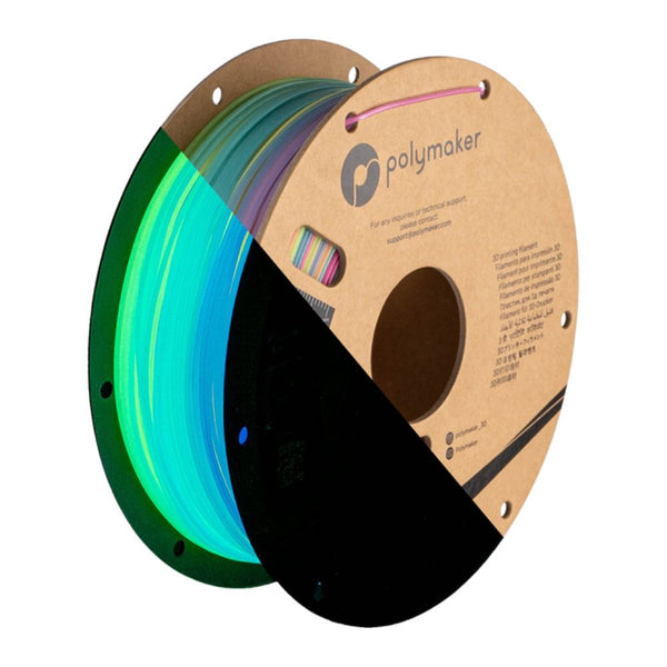 Atome3D.com - Polymaker - PolyLite Luminous PLA - Arc-en-ciel (Rainbow ...